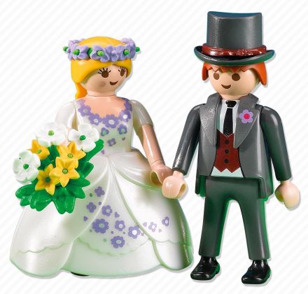 PLAYMOBIL Produits complémentaires 7497 Couple de mariés