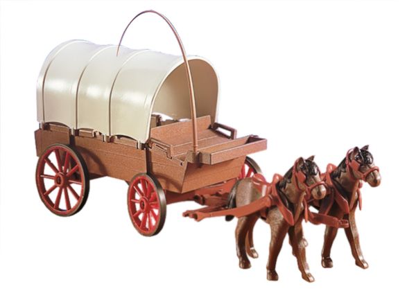 PLAYMOBIL Produits complémentaires 7648 Chariot Western