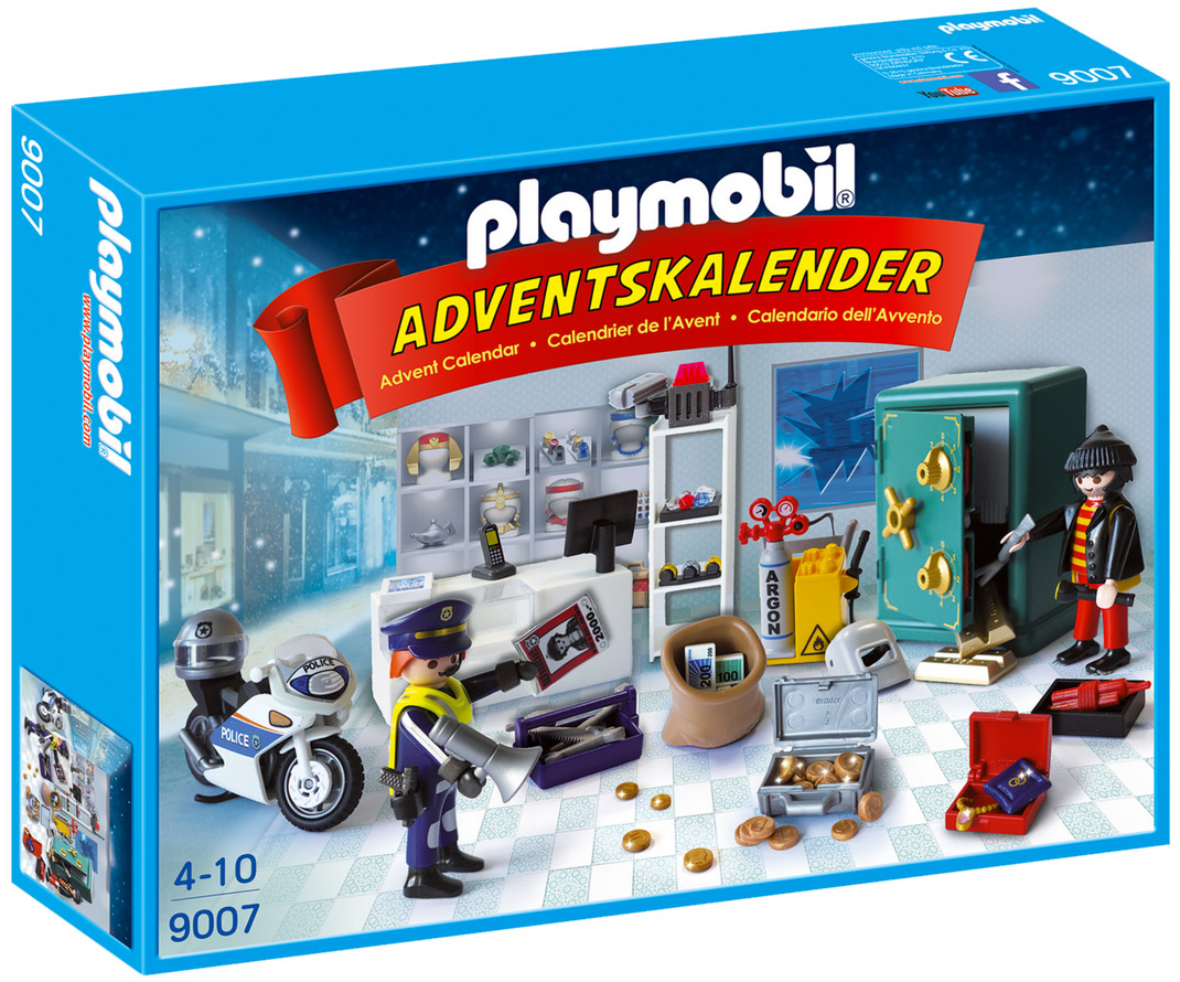 PLAYMOBIL Vintage 4507 (1994) - Set Police Cambrioleur - Boîte Et Complet