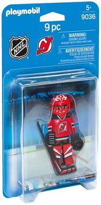 PLAYMOBIL Sports & Action 9036 Gardien de but des New Jersey Devils (NHL)
