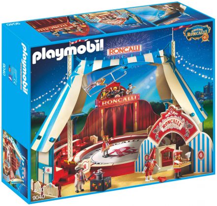 PLAYMOBIL City Life 9040 Tente de cirque Roncalli