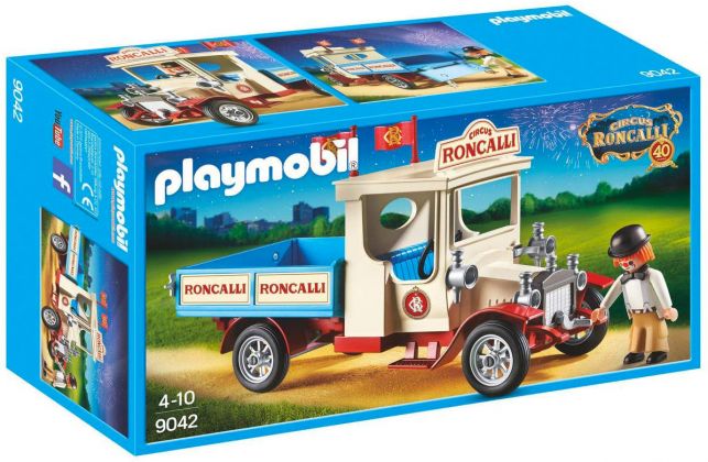 PLAYMOBIL City Life 9042 Camion du cirque Roncalli