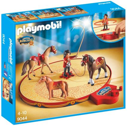 PLAYMOBIL City Life 9044 Dressage de chevaux du Cirque Roncalli