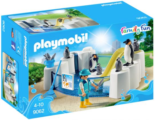 PLAYMOBIL Family Fun 9062 Bassin de manchots