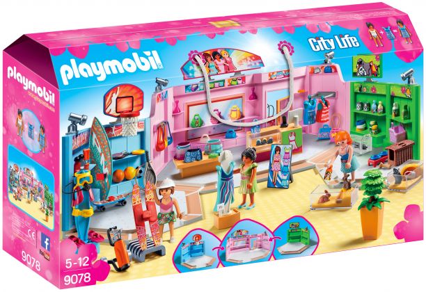 PLAYMOBIL City Life 9078 Galerie marchande