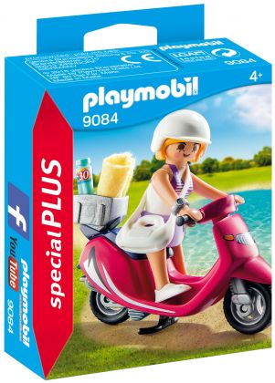 PLAYMOBIL Special Plus 9084 Vacancière avec scooter