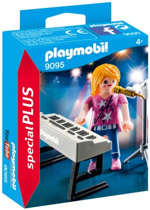 PLAYMOBIL Special Plus 9095 Chanteuse avec synthé