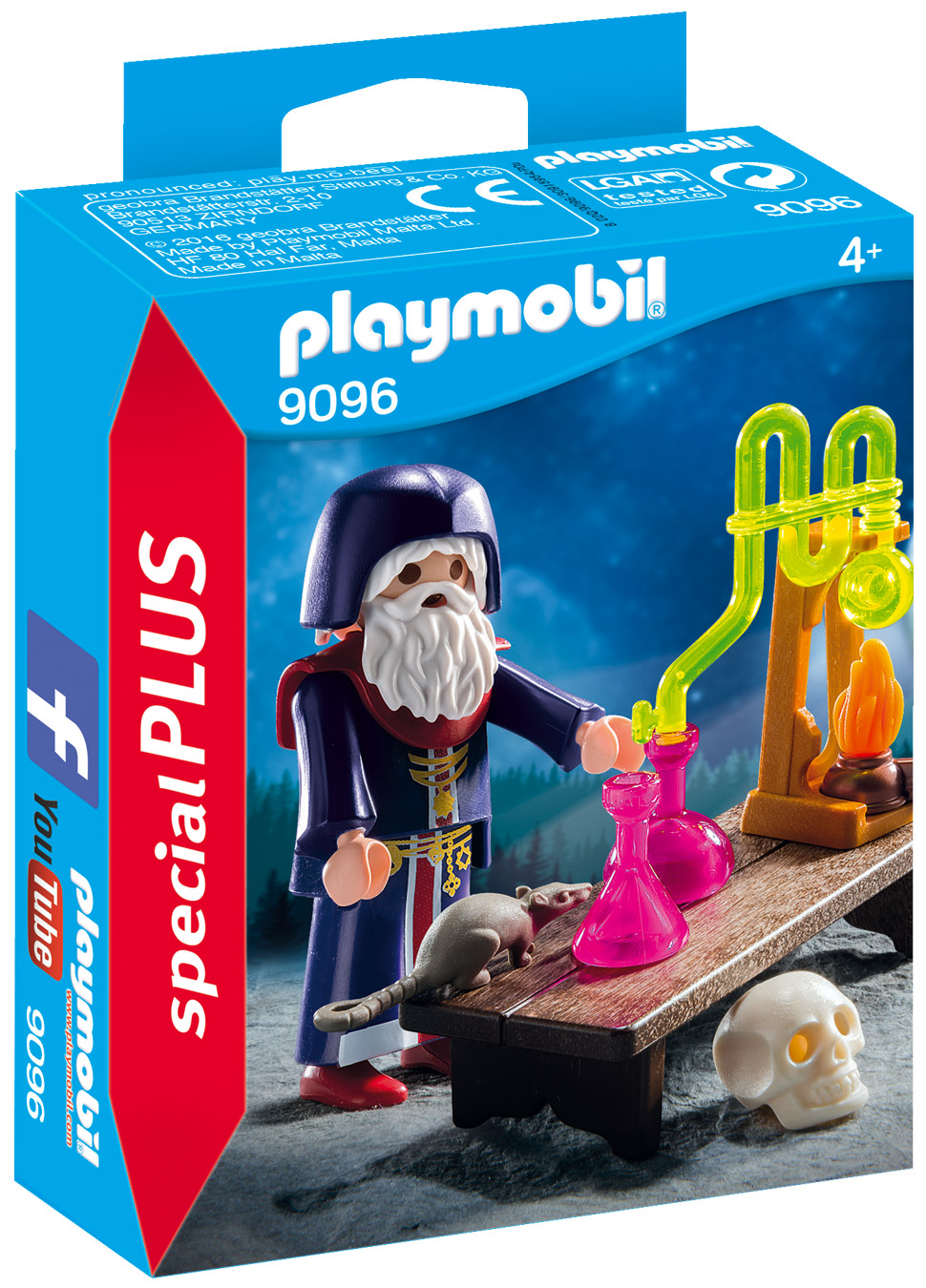 Figurine PLAYMOBIL Série 13 - Alchimiste (Neuf En Sachet) - Thème Sports & Loisirs