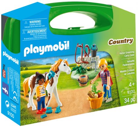 PLAYMOBIL Country 9100 Valisette Palefrenières