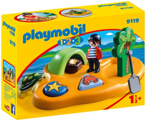 PLAYMOBIL 123 9119 Île de pirate