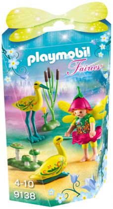 PLAYMOBIL Fairies 9138 Fée avec cigognes