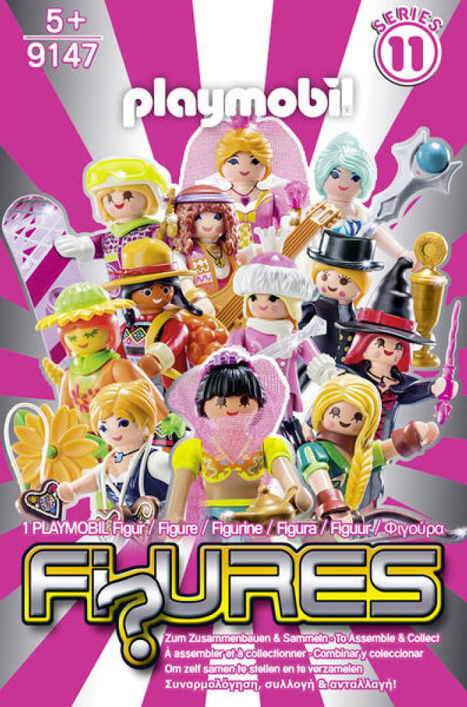 Figurine Playmobil Série 11 Fille Aux Fleurs 9147 - Neuf Sous Blister - Collection Fée