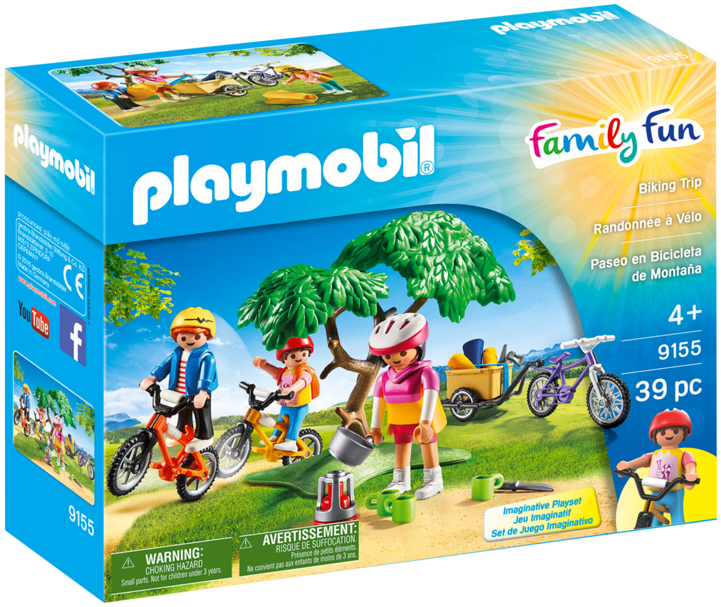 Playmobil Family Fun 9155 pas cher, Randonnée à vélo