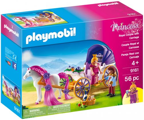 PLAYMOBIL Princess 9161 Couple Royal et Carrosse