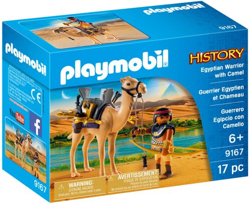 PLAYMOBIL History 9167 Guerrier Egyptien et Chameau