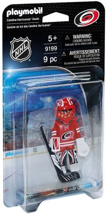 PLAYMOBIL Sports & Action 9199 Gardien de but des Carolina Hurricanes (NHL)