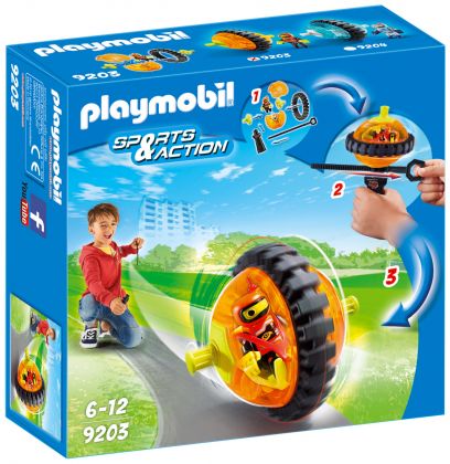 PLAYMOBIL Sports & Action 9203 Toupie orange