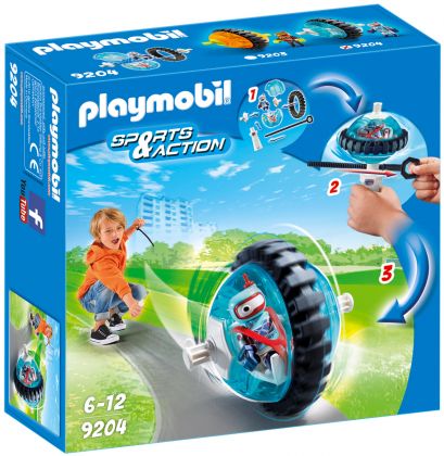 PLAYMOBIL Sports & Action 9204 Toupie bleue