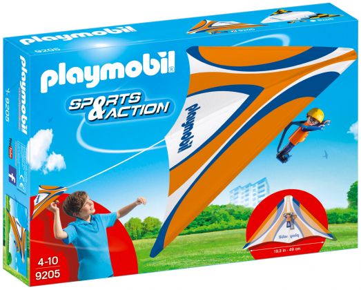 PLAYMOBIL Sports & Action 9205 Deltaplane orange