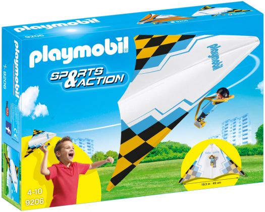 PLAYMOBIL Sports & Action 9206 Deltaplane jaune
