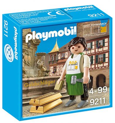 PLAYMOBIL City Life 9211 Batteur d'or