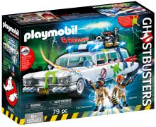 Playmobil Ghostbusters 9388 pas cher, Stantz avec véhicule volant