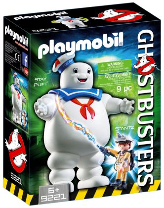 PLAYMOBIL Ghostbusters 9221 Bibendum Chamallow et Stantz