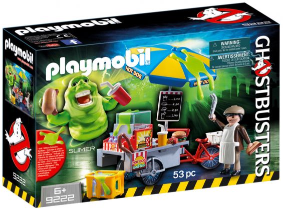 PLAYMOBIL Ghostbusters 9222 Bouffe-tout avec stand de hot-dog