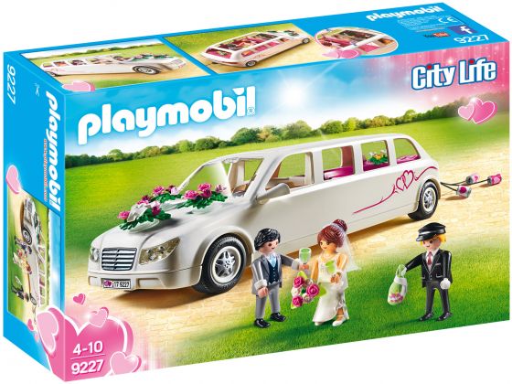 PLAYMOBIL City Life 9227 Limousine avec couple de mariés