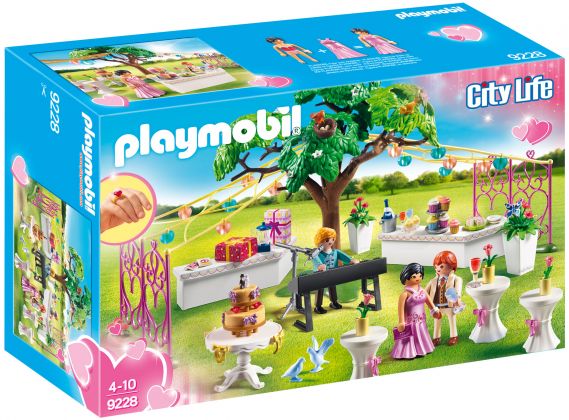 PLAYMOBIL City Life 9228 Espace cocktail de mariage