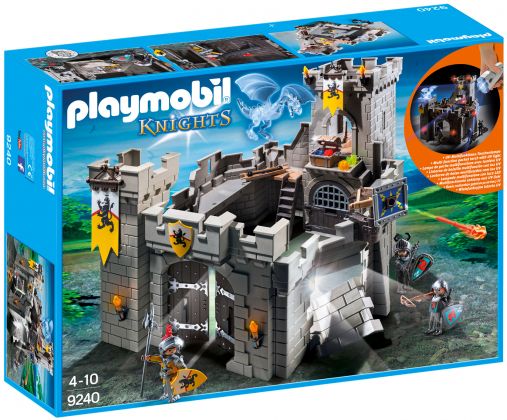 PLAYMOBIL Knights 9240 Forteresse des chevaliers du Lion