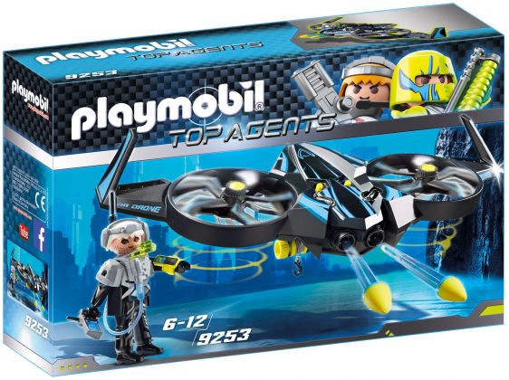 PLAYMOBIL Top Agents 9253 Mega Drone