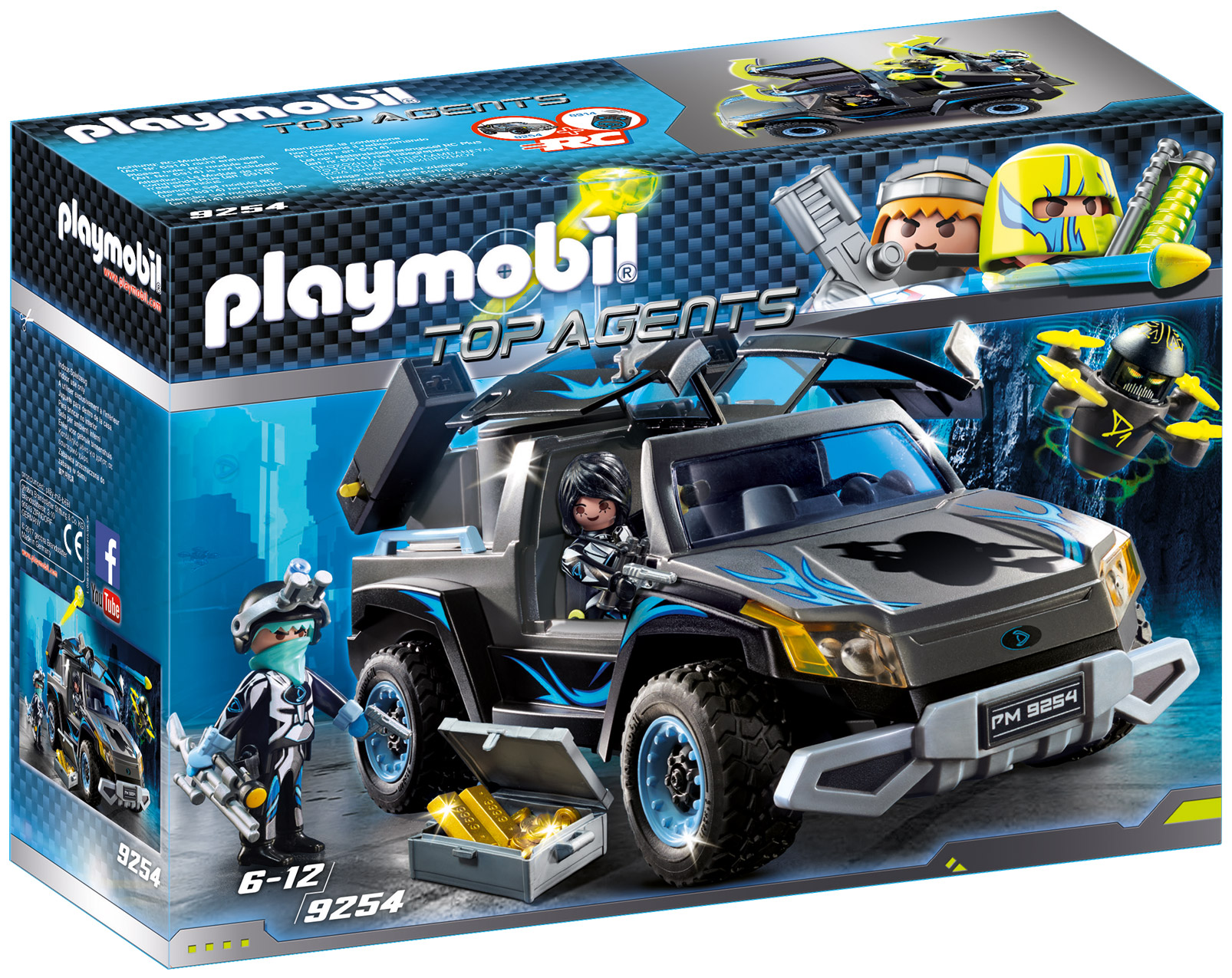 Jouet Playmobil  Top Agents N° 9250 Neuf En Boite Sceller Pour Fin D