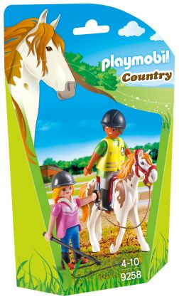 PLAYMOBIL Country 9258 Monitrice d'équitation