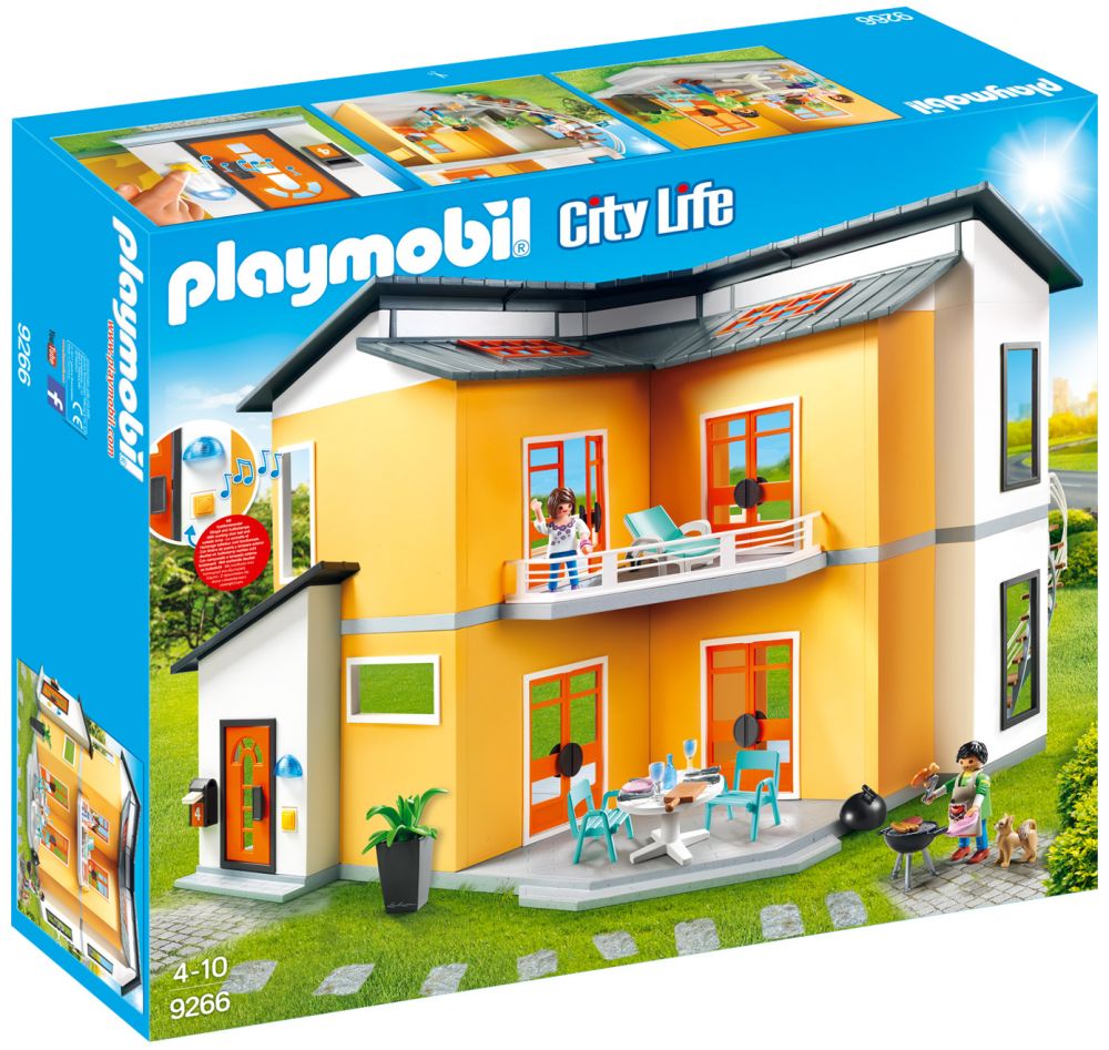 playmobil city life maison moderne