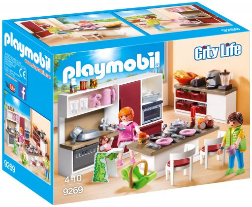 PLAYMOBIL City Life 9269 Cuisine aménagée