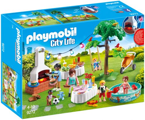 PLAYMOBIL City Life 9272 Famille et barbecue estival