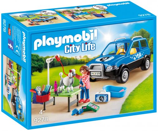 PLAYMOBIL City Life 9278 Toiletteuse avec véhicule