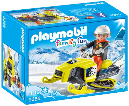 PLAYMOBIL Family Fun 9285 Motoneige