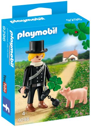 PLAYMOBIL Special Plus 9296 Ramoneur avec trèfle à quatre feuilles