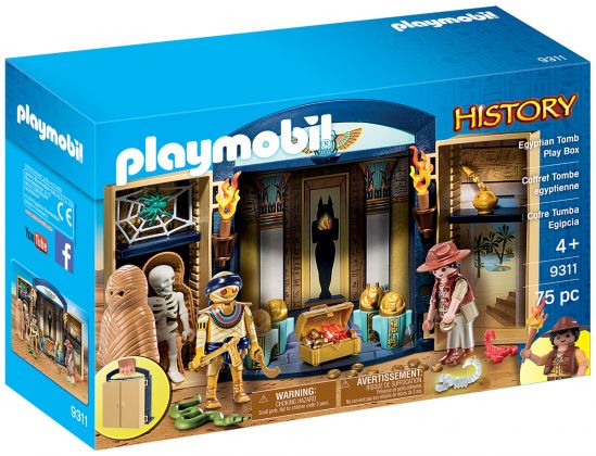 PLAYMOBIL History 9311 Coffret tombe égyptienne