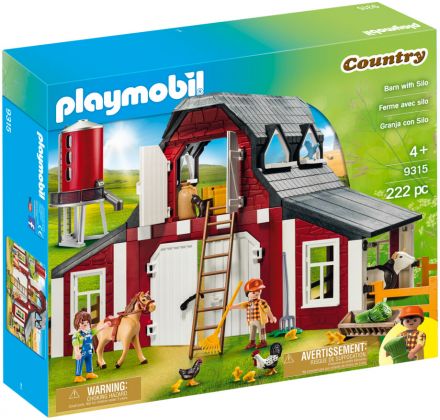 PLAYMOBIL Country 9315 Ferme avec silo