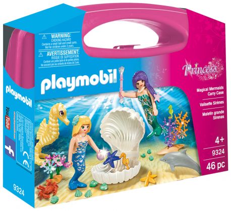 PLAYMOBIL Princess 9324 Valisette Sirènes