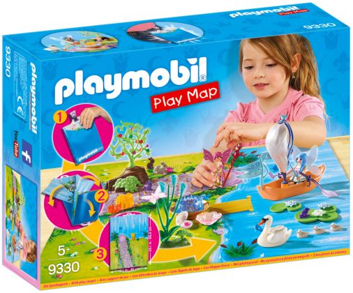 PLAYMOBIL Fairies 9330 Fées avec support de jeu