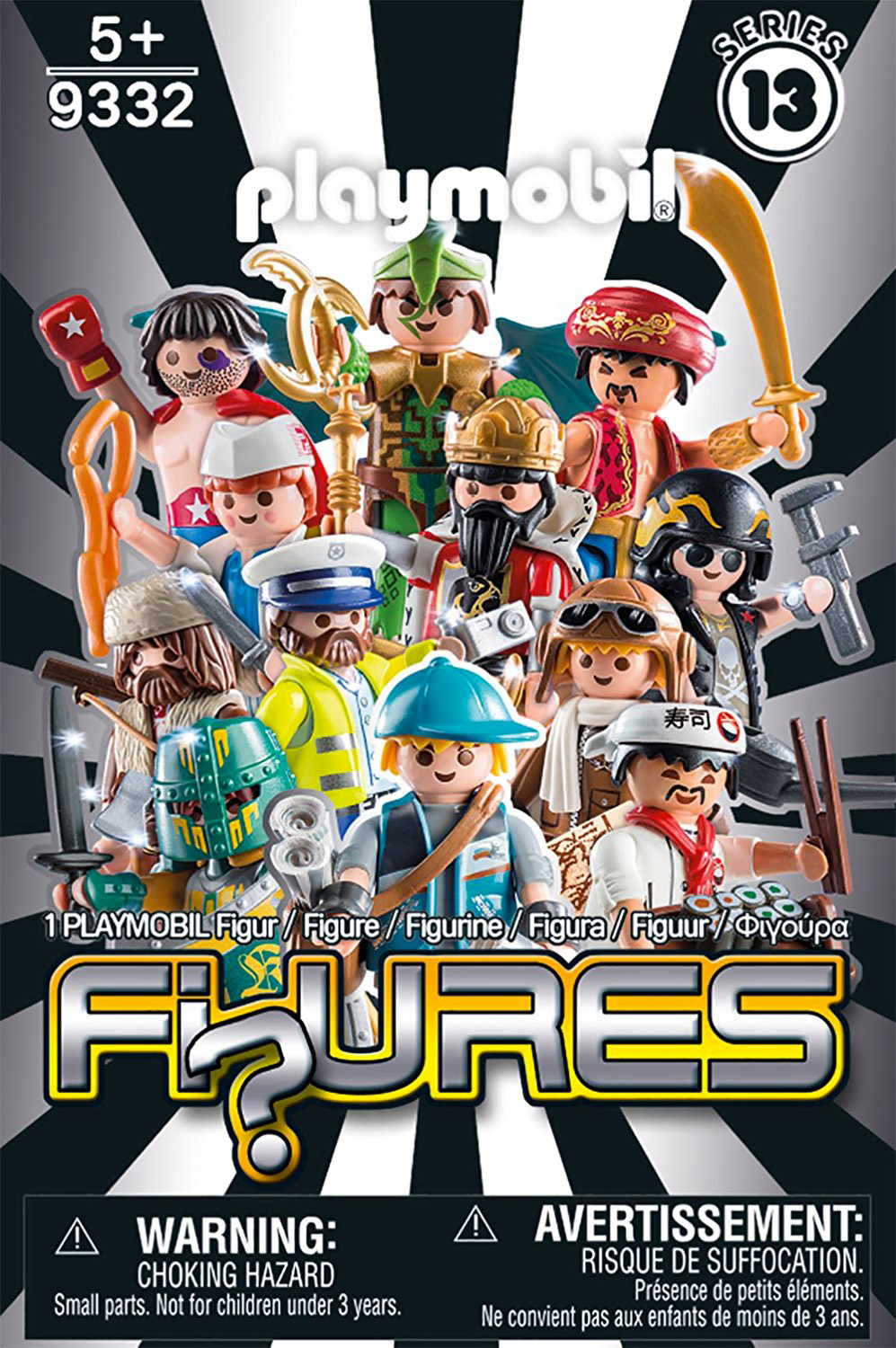 Playmobil Figures 9332 pas cher Figures Garcon Serie 13