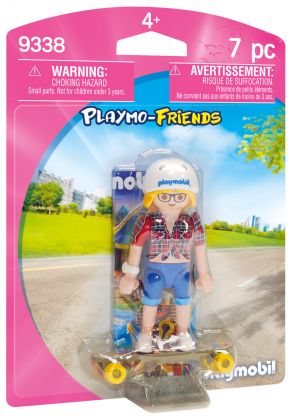 PLAYMOBIL Playmo-Friends 9338 Skateuse