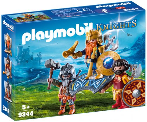 PLAYMOBIL Knights 9344 Roi des nains
