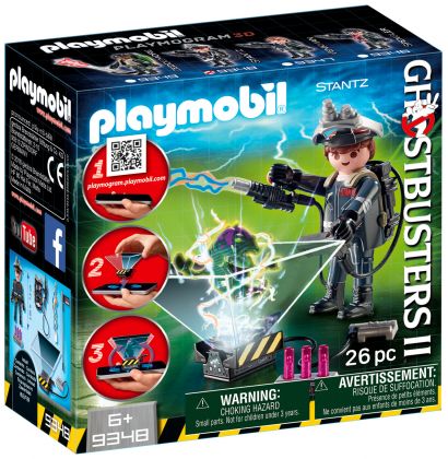 PLAYMOBIL Ghostbusters 9348 Ghostbuster Raymond Stantz