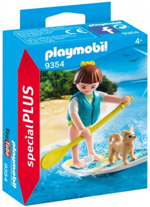 PLAYMOBIL Special Plus 9354 Sportive avec paddle