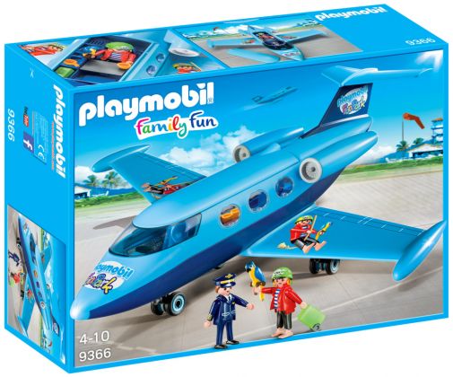 PLAYMOBIL Family Fun 9366 Avion FunPark avec Rico